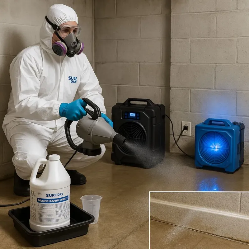 Sanitization and Odor Removal process in Marion, IN