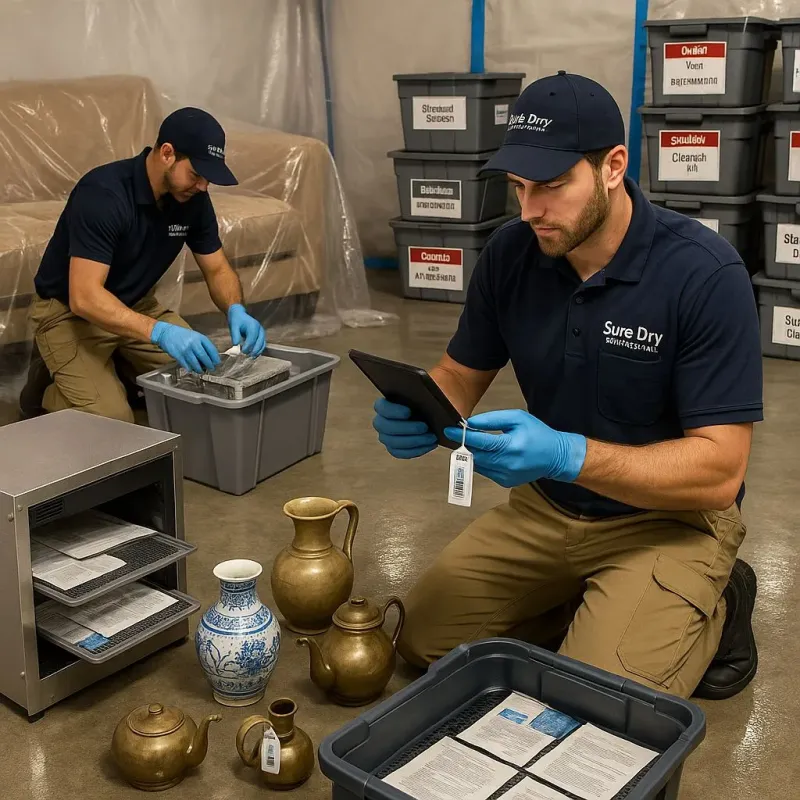 Content Protection and Restoration process in Marion, IN