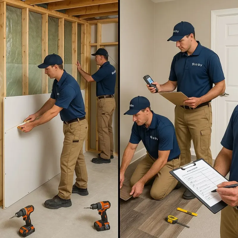 Repairs and Reconstruction process in Marion, IN